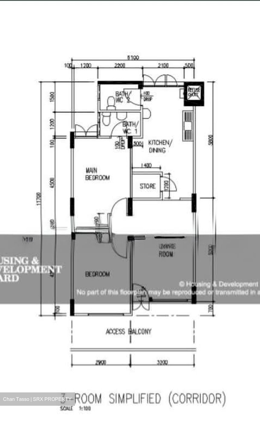 Blk 445 Tampines Street 42 (Tampines), HDB 3 Rooms #600286921